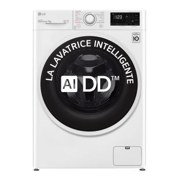 Vista frontale lavatrice F2WV3S7SHE